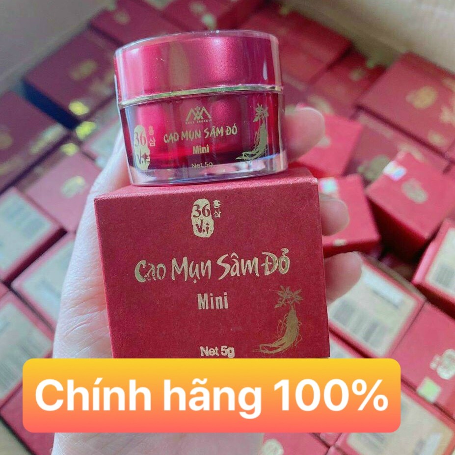 Cao Mụn Sâm Đỏ Mini 5gram
