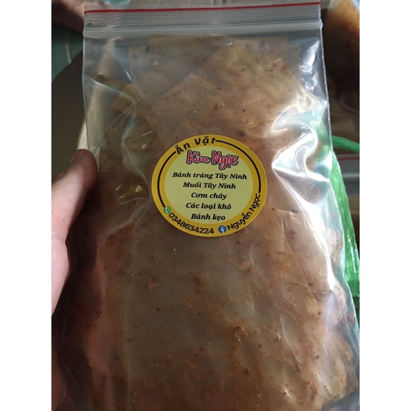 Bánh tráng xì ke cay