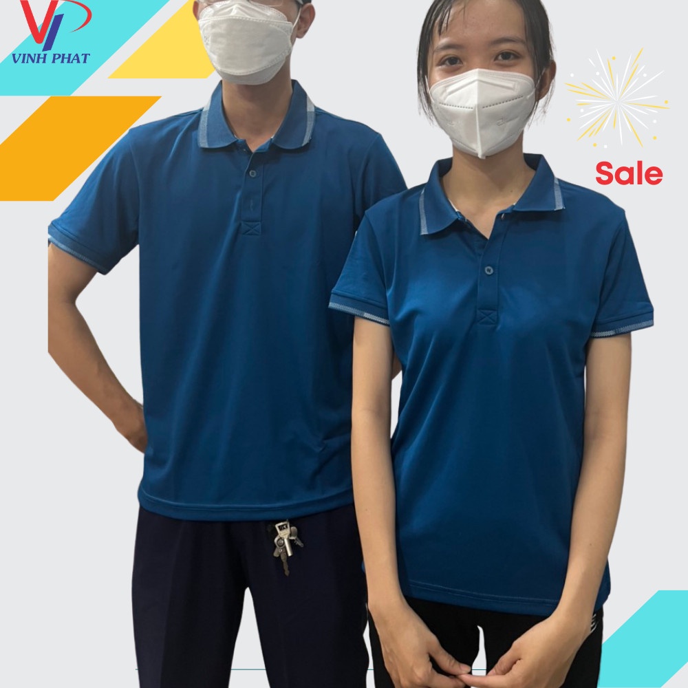 Áo Thun Polo Nam Nữ Basic Cổ Bẻ Trẻ Trung Năng Động Đủ Màu Chất Vải Bamboo Cotton Co Giãn Tốt - Hình Thật