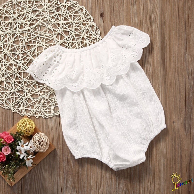 ❤XZQ-Newborn Infant Baby Girl Bodysuit Lace Romper Jumpsuit Outfit Sunsuit Clothes