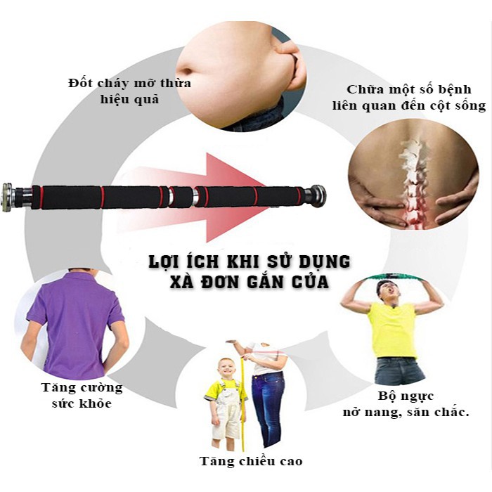 Xà Đơn Treo Tường 80-130cm Nhỏ Gọn Thông Minh Tiết Kiệm Diện Tích Hợp Kim Siêu Bền - Cam Kết Bảo Hành 12 Tháng