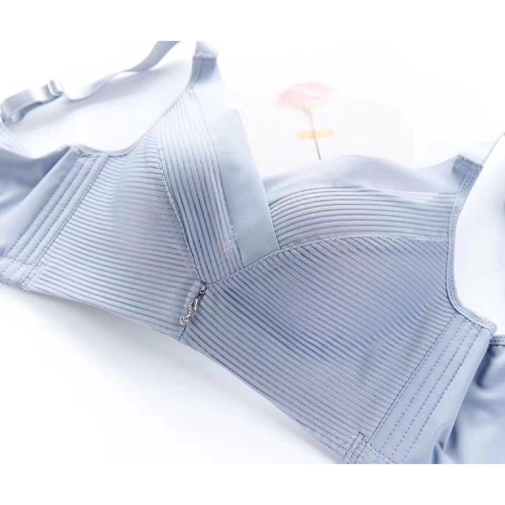 Underwear gathered sexy thin bra set | BigBuy360 - bigbuy360.vn