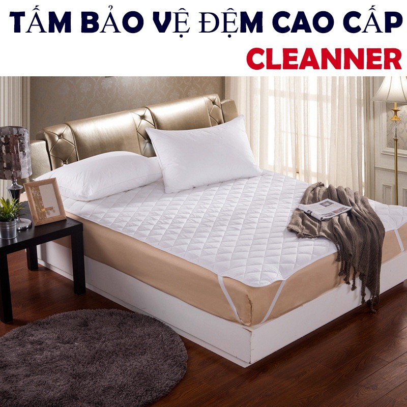 Tấm Lót Bảo Vệ Đệm (nệm) Loại 1 chống thấm nước bụi bẩn Cleanner [Thoáng mát hơn]