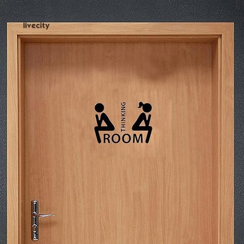 Nhãn dán hình thích thú cho nhà vệ sinh | BigBuy360 - bigbuy360.vn