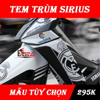 Tem Trùm Xe Sirius REAL