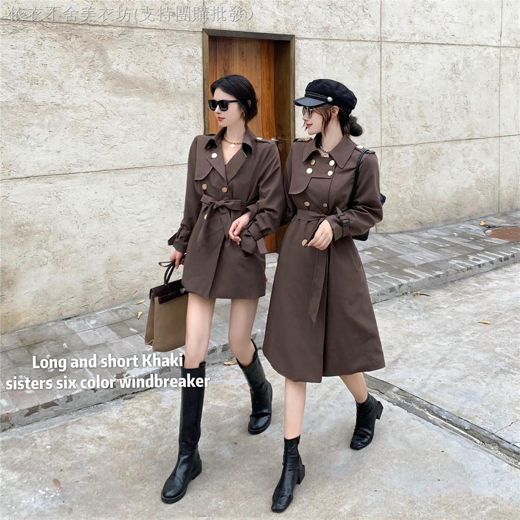 Áo Khoác Gió Tay Dài Dáng Rộng Kiểu Retro Thời Trang Mùa Thu 2020 | BigBuy360 - bigbuy360.vn