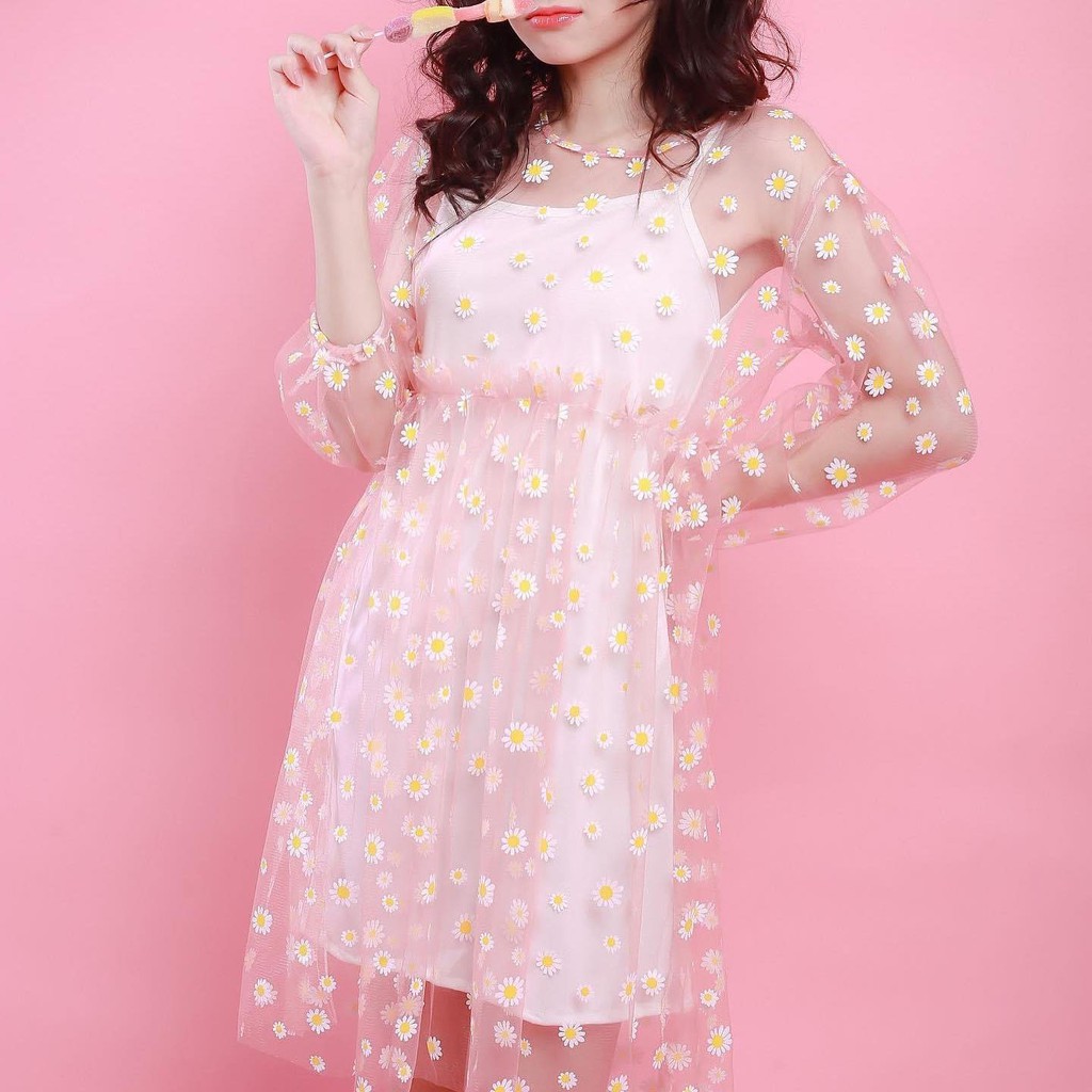 [Mã FAGREEN1505 giảm 10% tối đa 30K đơn 99K] VÁY ĐI CHƠI/CHỤP LOOKBOOK - BABY DAISY DRESS - VÁY HOA CÚC - V0057 | BigBuy360 - bigbuy360.vn