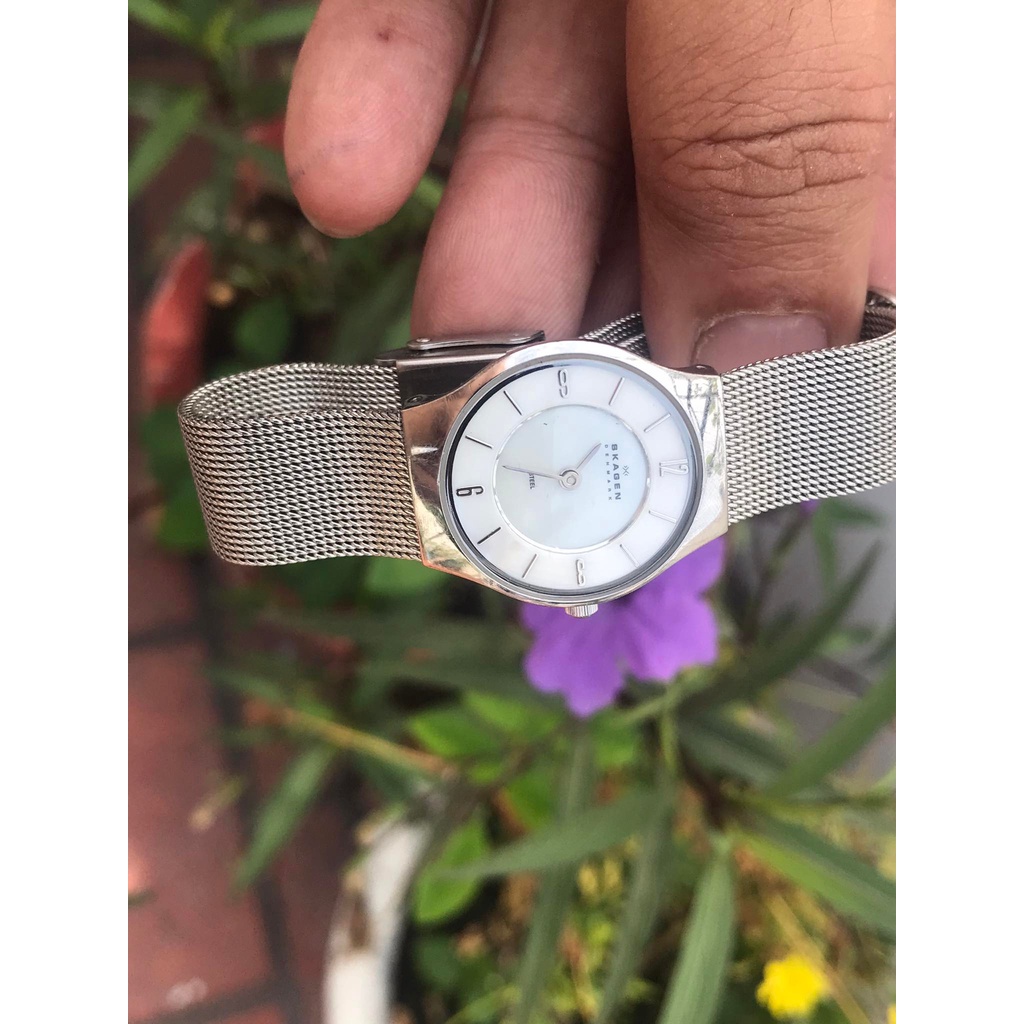 Đồng hồ nữ Skagen  mới 98% Chính hãng hàng xài lướt
