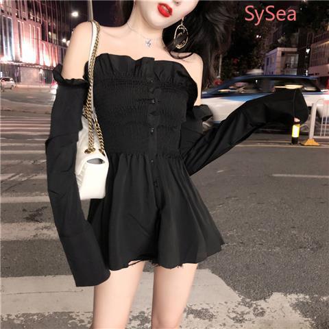 Sexy Summer Fashion Long Sleeve Off Shoulder shirt For Women