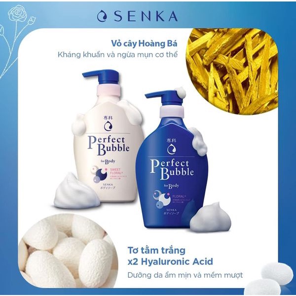 Sữa Tắm Dưỡng Ẩm Senka Perfect For Body 500ml
