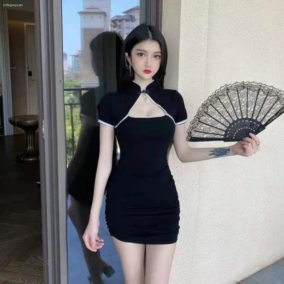 Đầm Sườn Xám Cách Tân Thiết Kế Mới Quyến Rũ Thời Trang Mùa Hè Dành Cho Nữ