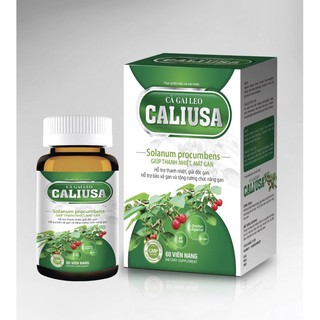 Cà gai leo caliusa hộp 60 viên