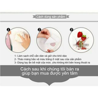 Móc Dán Tường Hình 3D CUTE CX