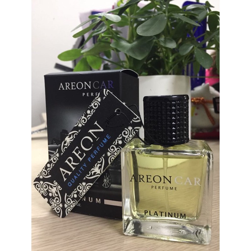 Nước hoa ô tô mùi Platinum Areon Car Perfume 50ml