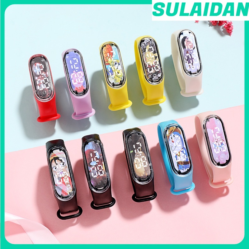 Đồng Hồ LED Điện Tử Chống Nước Cảm Ứng Dạ Quang