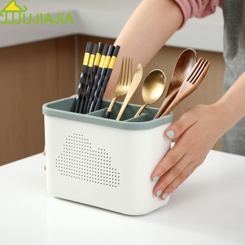 Hộp Đựng Đũa JUJIAJIA Chống Ẩm Và Nấm Mốc Đơn Giản Tiện Lợi