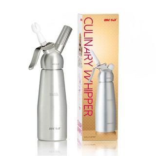 Bình làm kem Nhôm Aluminium 0,5L - BÌnh Kem Chính hãng MOSA - MỚI