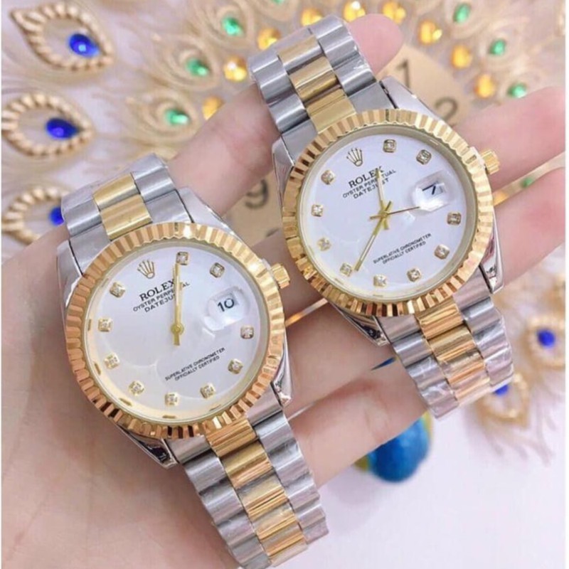 Đồng hồ Rolex nam dây thép không gỉ sang trọng đẳng cấp