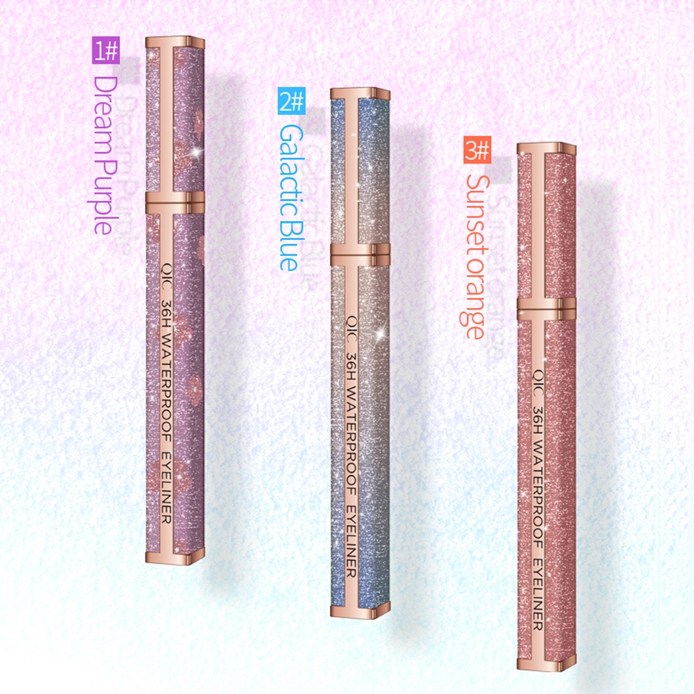 (Hàng Mới Về) Bút Kẻ Mắt Qic Dạng Lỏng Chống Thấm Nước Nhanh Khô Không Nhòe