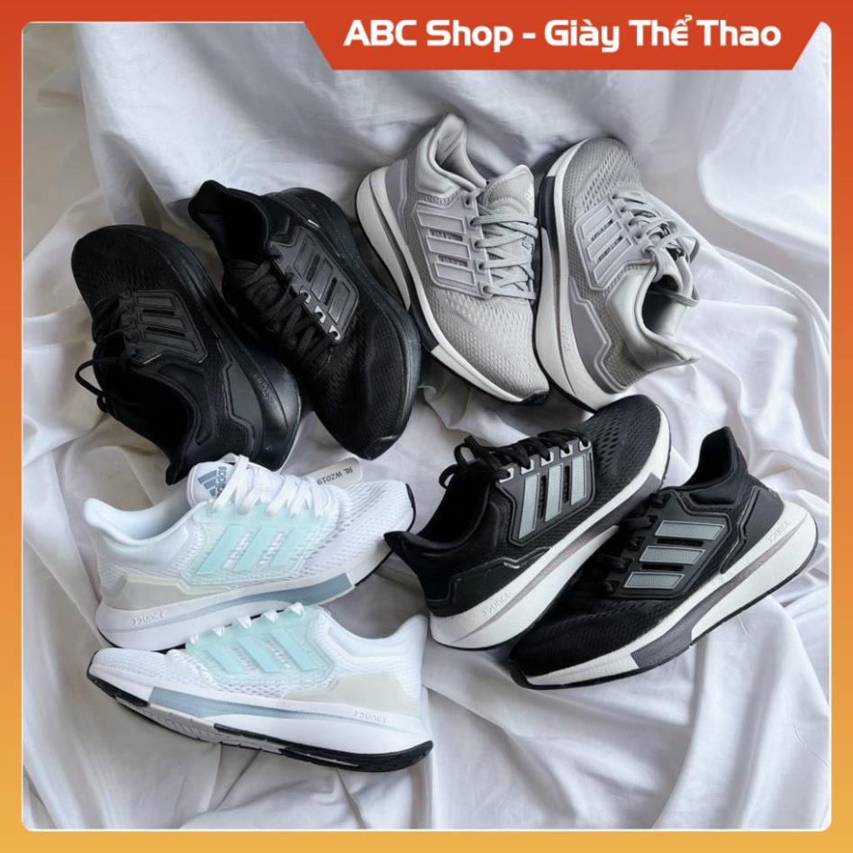 Giày Thể Thao Nam Nữ EQT 2022, Giầy Sneaker EQT đen xám trắng ghi full phụ kiện ABC Shop
