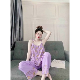 Bộ tiểu thư dài kate lụa cực xinh - có mút ngực