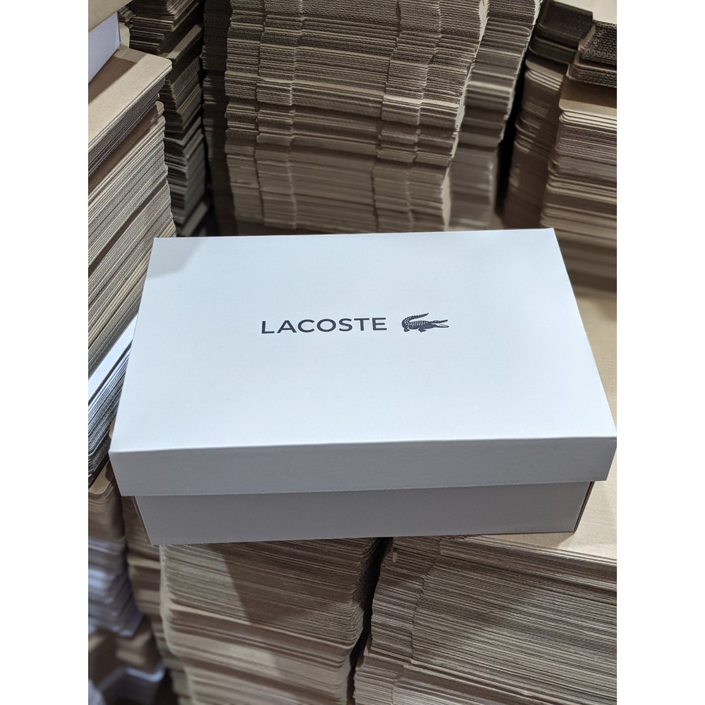 Hộp giày LACOSTE size 31x20.5x12cm bộ 20 hộp