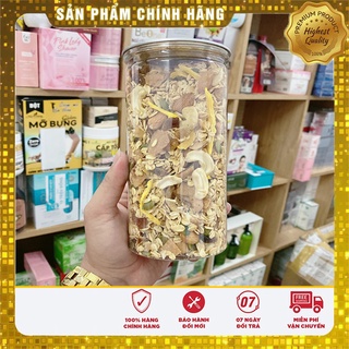 ngũ cốc ăn kiêng granola loại 1 mix 7 hạt hộp 500g date mới