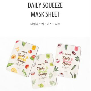 [Chính hãng] Mặt nạ giấy Tony Moly AVETTE Daily Squeee Mask Sheet