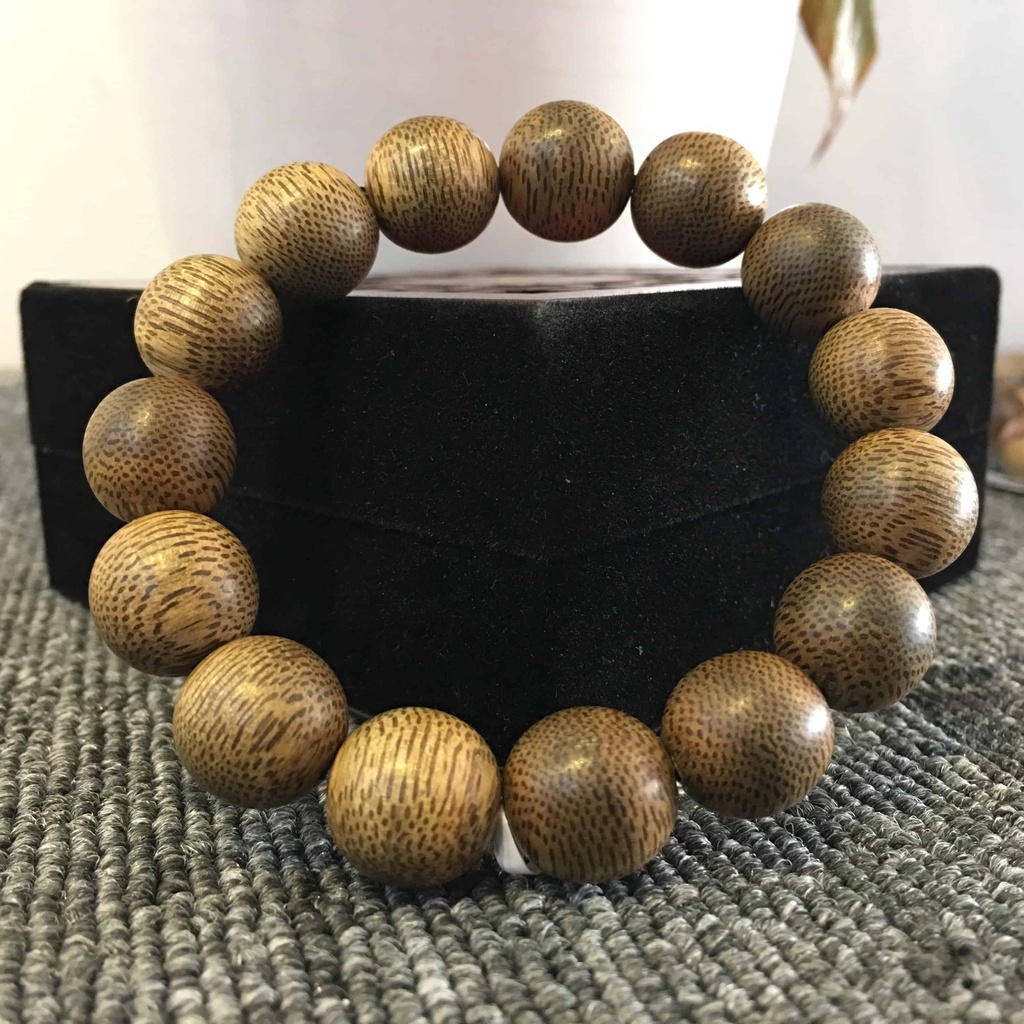 Vòng Đeo Tay Trầm Hương Phong Thủy - Vòng Chuỗi Tràng Đeo Tay Thời Trang Unisex Trầm Hương Tự Nhiên 100%