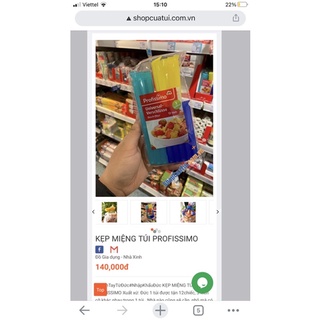 💁‍♀️ KẸP MIỆNG TÚI PROFISSIMO.