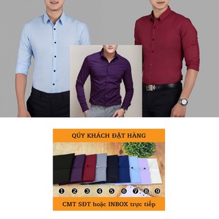 Combo 2x áo sơ mi tổng hợp