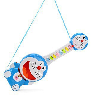 Đàn piano Doraemon 8 phím dễ thương, đồ chơi phát nhạc guitar thông minh cảm thụ âm nhạc tốt