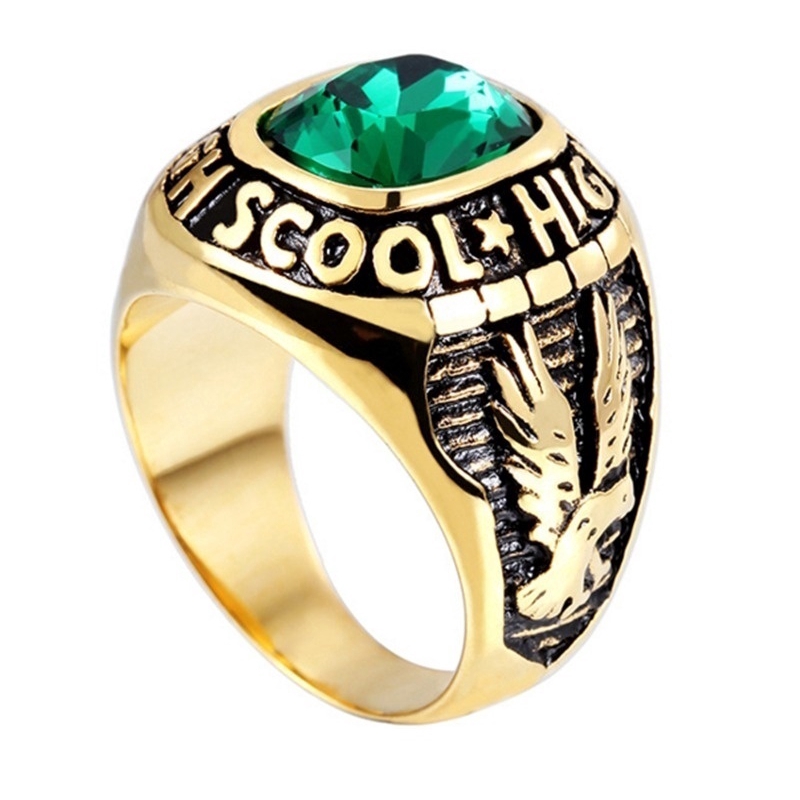 Nhẫn Hình Đầu Đại Bàng Sáng Tạo Thời Trang