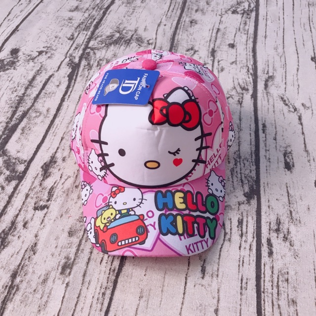 Nón Lưỡi Trai Hello Kitti Bé Gái (Màu Hồng)