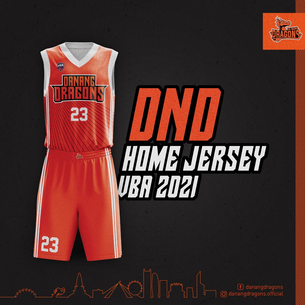 Đồ bóng rổ Danang Dragons VBA 2021