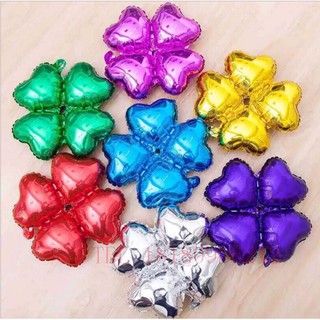 Bóng tim ghép 4 cánh làm cổng bóng khai trương [Mua 5 tặng 1]
