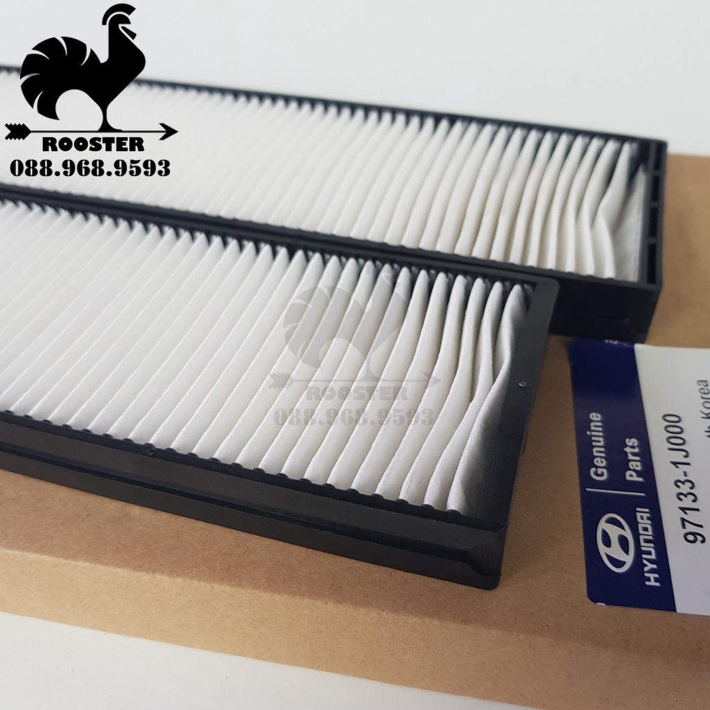 Lọc gió điều hòa ô tô , máy lạnh xe Hyundai I20  Mã: 971331J000)
