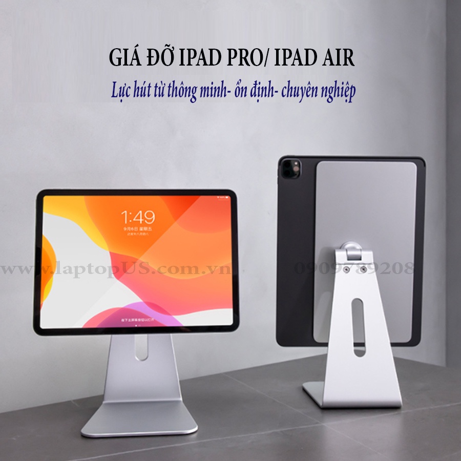 Giá Đỡ Nhôm Nam Châm Ipad Pro Ipad Air