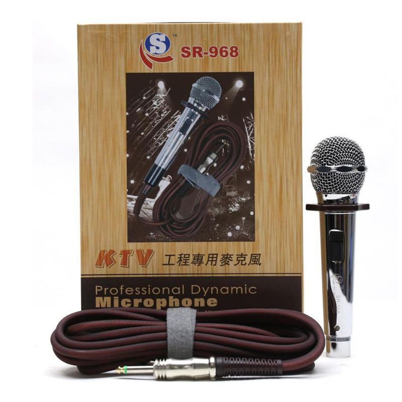 Micro Karaoke có dây SHURi SR-968 cao cấp