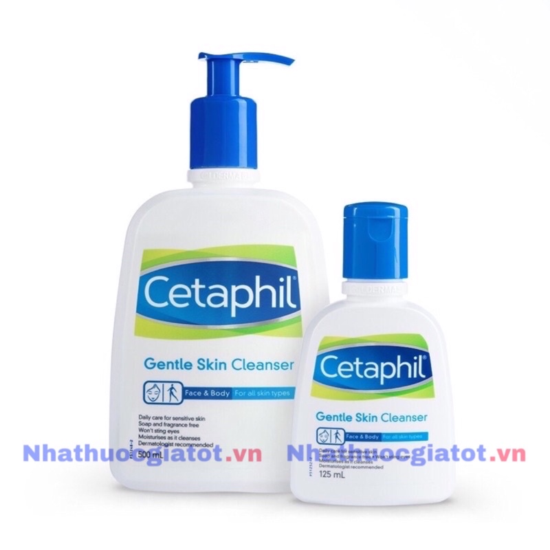 Sữa Rửa Mặt Cetaphil Gentle Skin Cleanser Sữa Rửa Mặt không xà phòng dịu nhẹ an toàn cho da