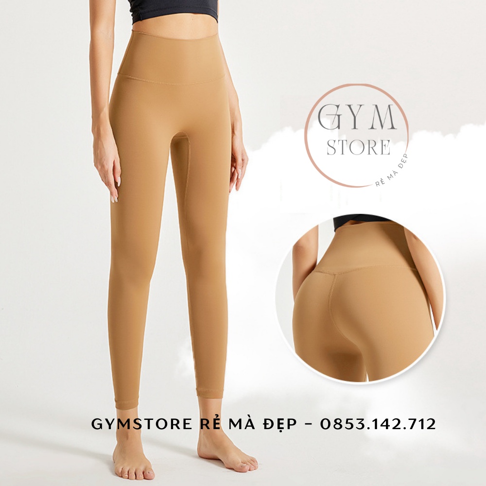 Quần Legging SPANDEX Tập YOGA Pilate ❤️𝐇𝐀̀𝐍𝐆 𝐗𝐈̣𝐍❤️ Thun 219 Lulu Siêu Co Giãn Gen Bụng Nâng Mông Thể Thao Nữ 𝐆𝐘𝐌𝐒𝐓𝐎𝐑𝐄