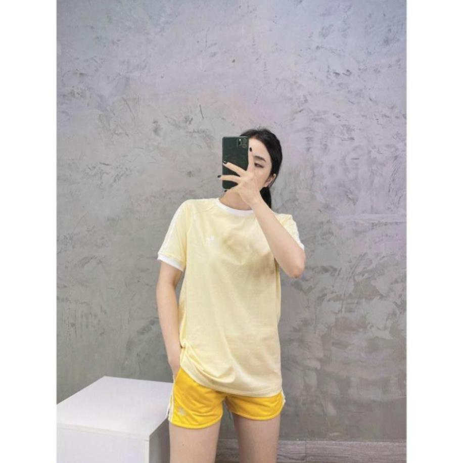 Áo Thể Thao Nam Nữ [Tee Shirt] 3STR Easy Yellow [ĐỒ TẬP GYM]