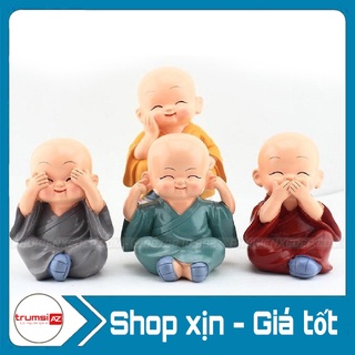 Bộ Tượng 4 Chú Tiểu
