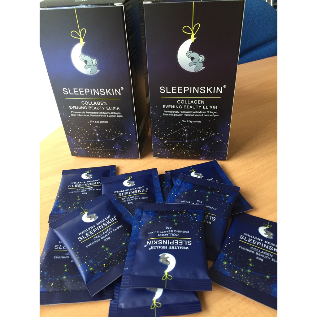 Collagen Uống Tác Động Kép Sleepinskin -Đẹp Da Và Ngủ Ngon-Hàng Chính Hãng Của Úc | BigBuy360 - bigbuy360.vn