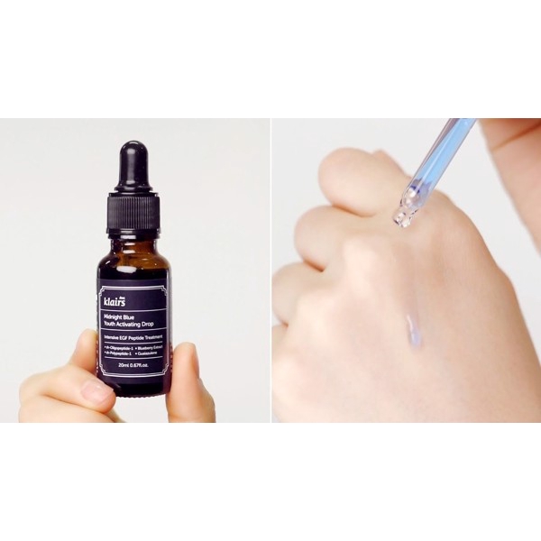 Tinh Chất Phục Hồi Da Klairs Midnight Blue Youth Activating Drop