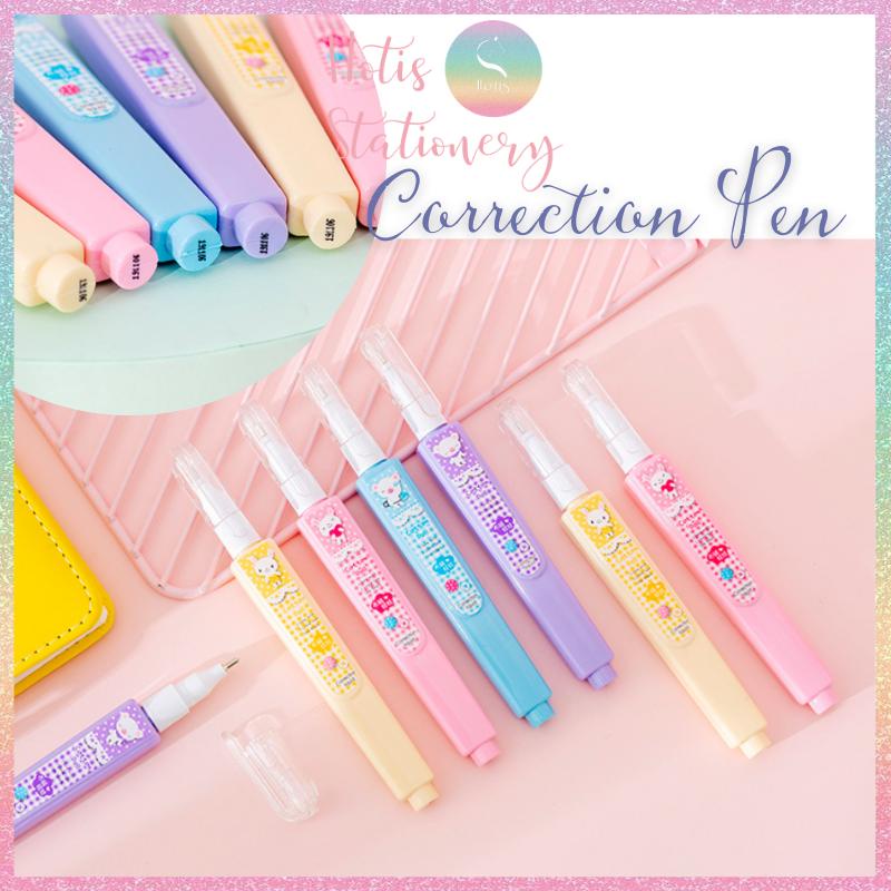 [HOTIS] Bút xóa nước cute Cotton Doll 4 màu dễ thương, nhanh chóng, tiện lợi