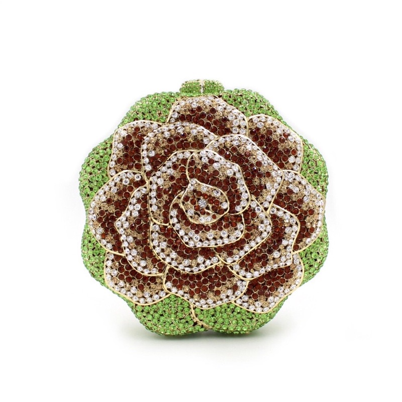 Cốp Đầm Dự Tiệc Kết Hình Bông  Hoa Sang Chảnh