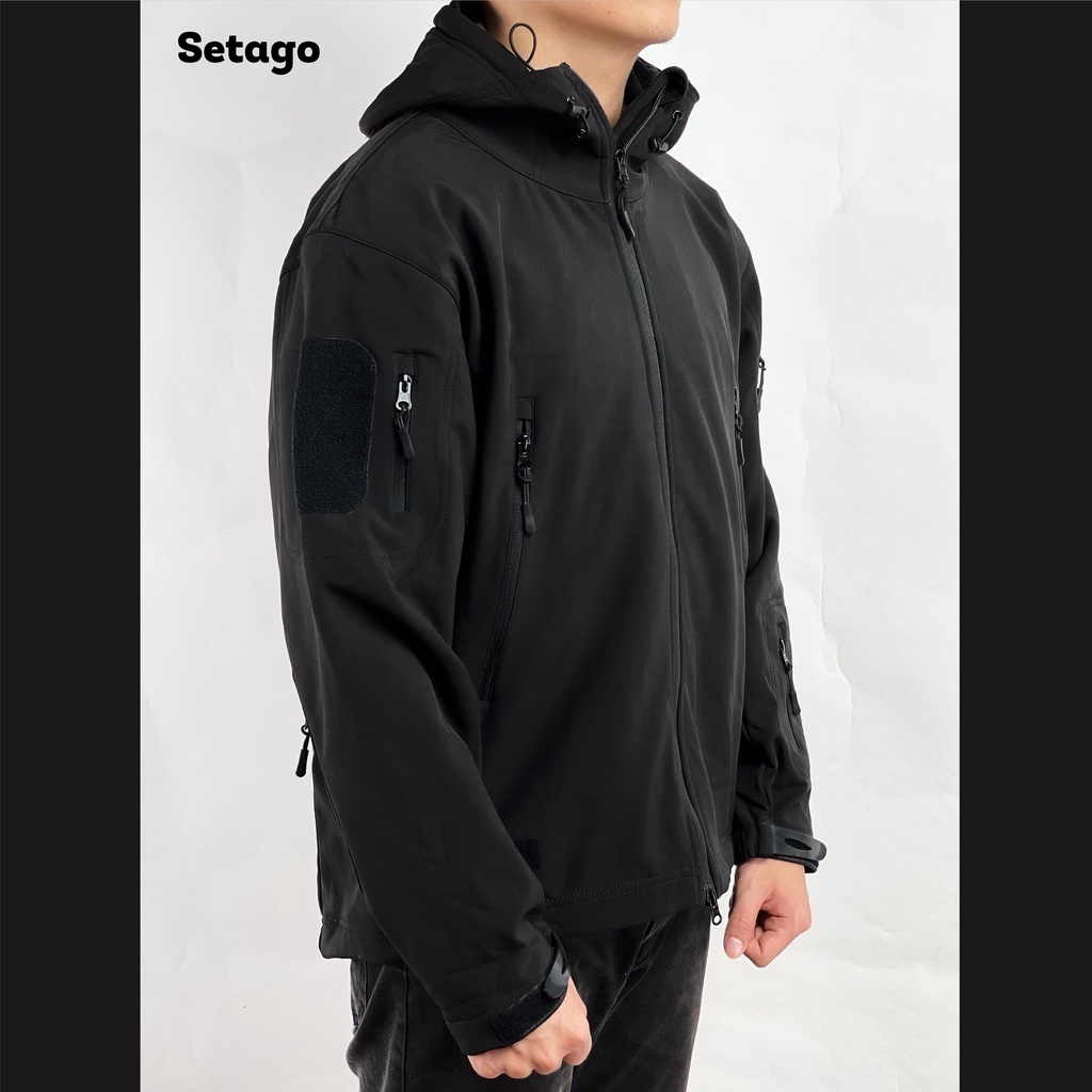 Áo khoác dã ngoại 𝗧𝗔𝗖𝗧𝗜𝗖𝗔𝗟 𝗠𝗜𝗟𝗜𝗧𝗔𝗥𝗬 𝗝𝗔𝗖𝗞𝗘𝗧 - Áo khoác đa năng chống chọi với mưa, gió, lạnh
