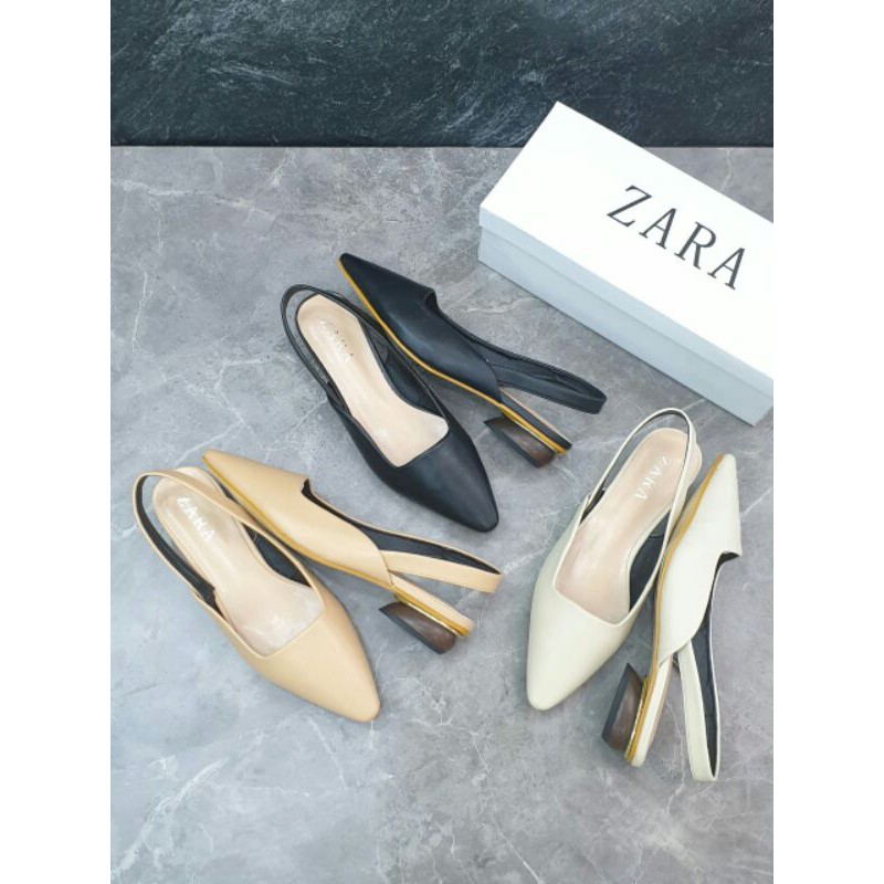 Zara Giày Sandal Yc-166-2 Quai Ngang Thời Trang Cho Nữ