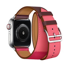 Dây da Apple Watch Hemes Double Tour